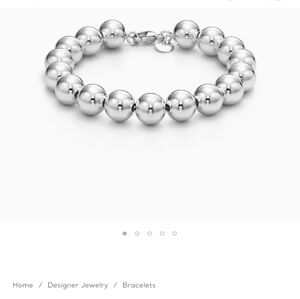Never worn! Tiffany & Co. Ball Bracelet